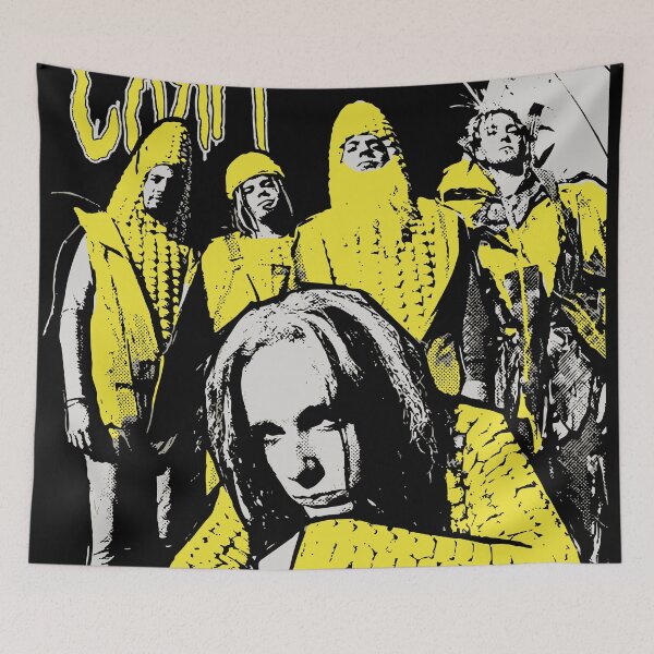 Item preview, Korn Band Members Dressed As Literal Corn designed and sold by moosesclub.