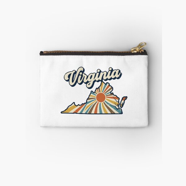 Item preview, Virginia Retro Sunset State Silhouette – Vintage Distressed Design designed and sold by Paper Drip.