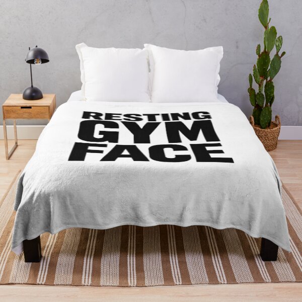 Item preview, Resting Gym Face Funny Workout Fitness Quote T-Shirt designed and sold by Artbysarmina.