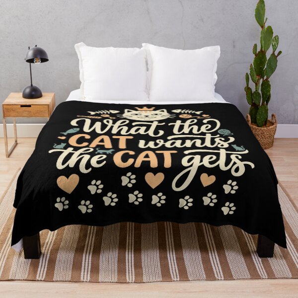 Item preview, What the Cat Wants Cat Gets Funny designed and sold by AntiqueImages.