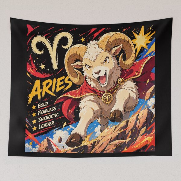Item preview, Zodiac Symbol Aries designed and sold by Amberkhaan.
