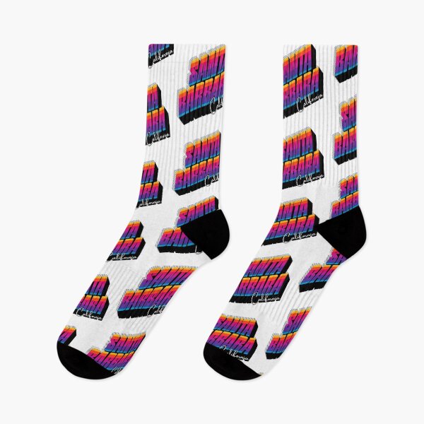 Item preview, Santa Barbara California Retro 80s Stripe Design designed and sold by DonnaRaine.