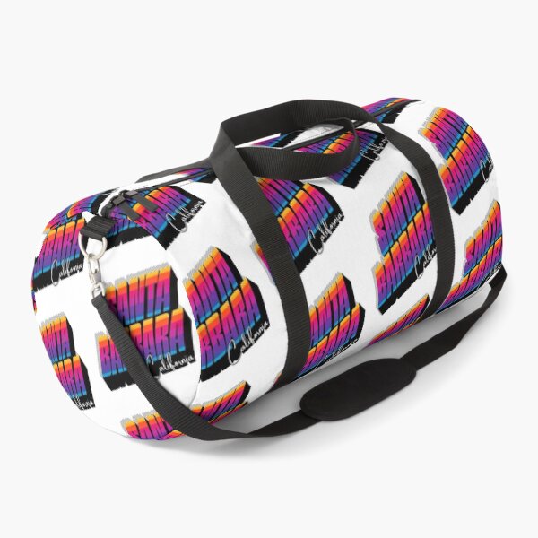 Item preview, Santa Barbara California Retro 80s Stripe Design designed and sold by DonnaRaine.