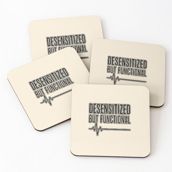 Item preview, Desensitized But Functional Funny Nurse Gift Sign Design designed and sold by Dantin.