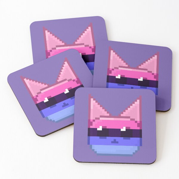 Item preview, Omni Pixel Pride Cat designed and sold by Lilac-Cat.