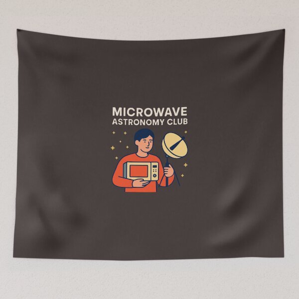 Item preview,  Microwave Astronomy Club v2 designed and sold by PeterskyDesign.