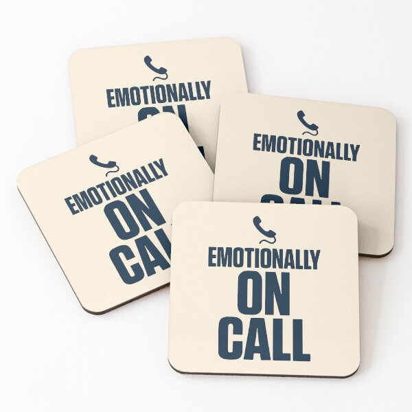 Item preview, Emotionally On Call Nurse Mental Health Gift Design designed and sold by Dantin.