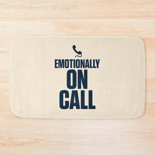 Item preview, Emotionally On Call Nurse Mental Health Gift Design designed and sold by Dantin.