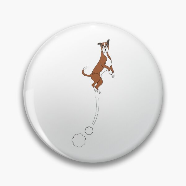 Item preview, Boxer Dog Jumps designed and sold by Dmo3HarkoArt.