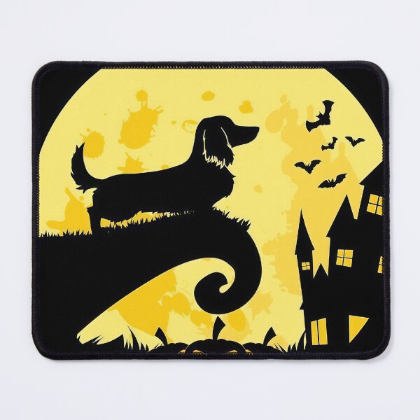 Item preview, Spooky Dachshund Halloween Night designed and sold by VibeThread Studio.