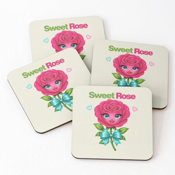 Item preview, Sweet Rose Kawaii Flower Girl T-Shirt designed and sold by Aimetoi.