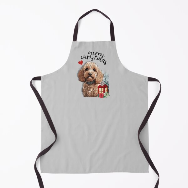 Item preview, Cockapoo Cavapoo Labradoodle Christmas Dog Art designed and sold by happiecatstore.