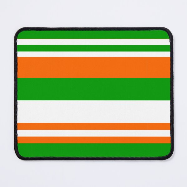 Item preview, Green, White and Orange Stripes designed and sold by CelesteSheffey.