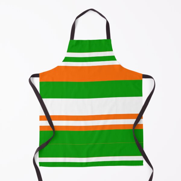 Item preview, Green, White and Orange Stripes designed and sold by CelesteSheffey.