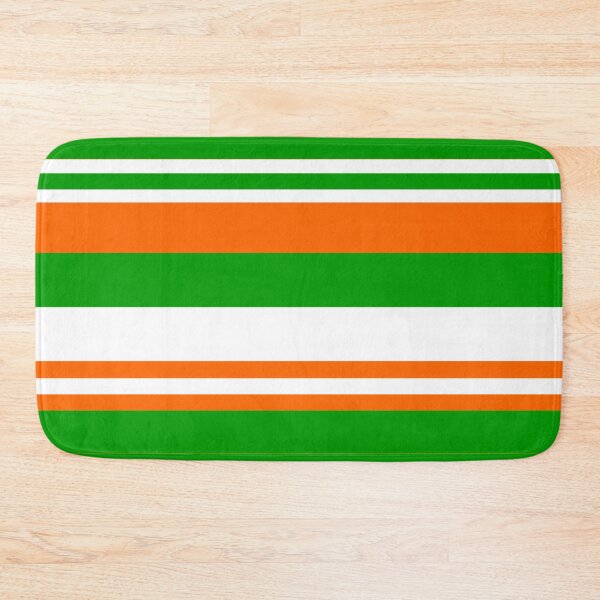 Item preview, Green, White and Orange Stripes designed and sold by CelesteSheffey.