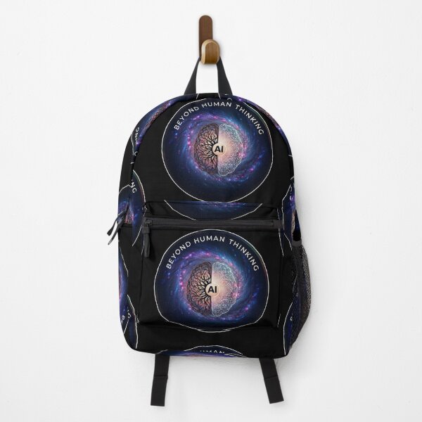 Item preview, Copy of Beyond Human Thinking Futuristic Brain Design | AI vs Human Mind Cosmic Concept designed and sold by Altair_.