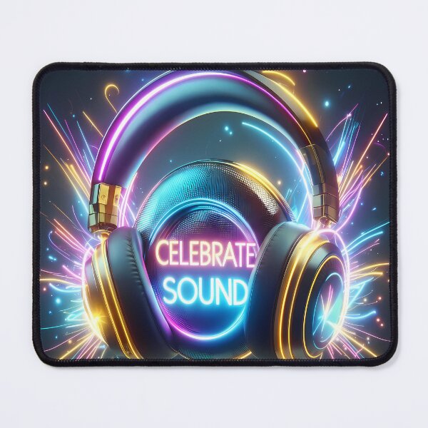 Item preview, Neon Headphones and Music Energy - Music is Power designed and sold by Art-Arcade6.