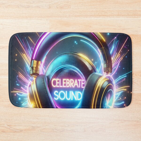 Item preview, Neon Headphones and Music Energy - Music is Power designed and sold by Art-Arcade6.