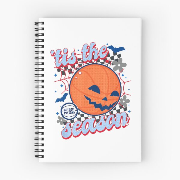 Item preview, Detroit Pistons Halloween Tis Season Pumpkin Basketball Design designed and sold by Le Huy.