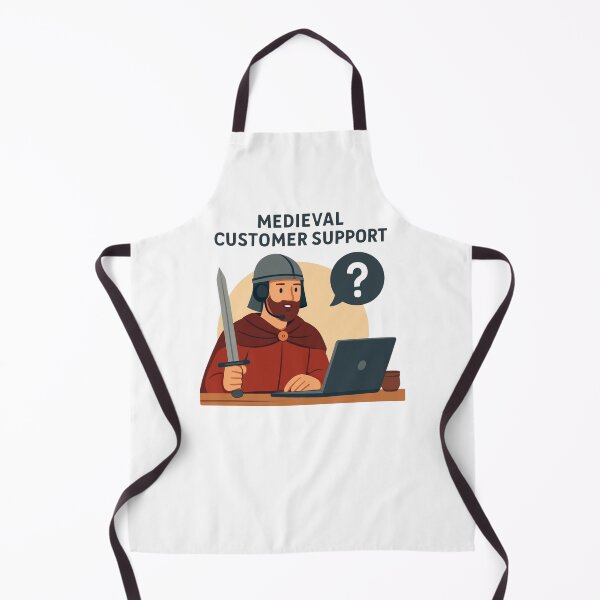 Item preview, Medieval Customer Support designed and sold by PeterskyDesign.