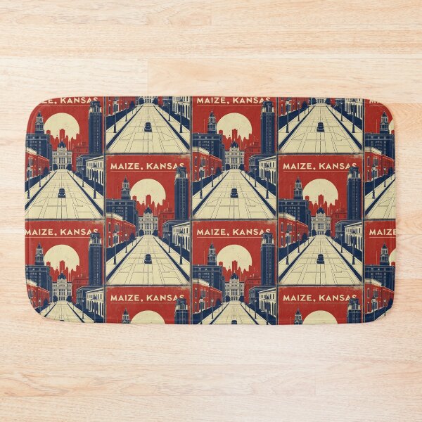 Item preview, Maize Kansas 1950s USA Vintage Travel Tourism designed and sold by TravelersGems.