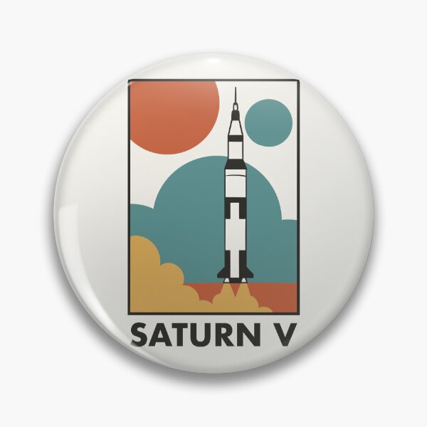 Item preview, Mid-Century Modern Bauhaus Saturn V Rocket designed and sold by Ghost on Toast.