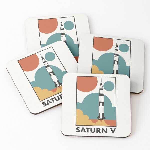 Item preview, Mid-Century Modern Bauhaus Saturn V Rocket designed and sold by Ghost on Toast.
