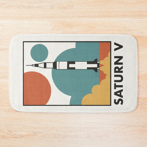 Item preview, Mid-Century Modern Bauhaus Saturn V Rocket designed and sold by Ghost on Toast.