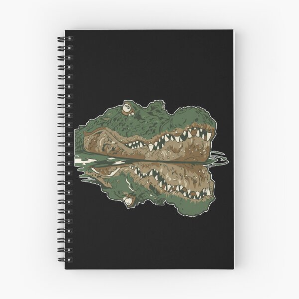 Item preview, Lurking Green Alligator Head Water Reflection - Wildlife Wall Art designed and sold by Cust-tshirts.