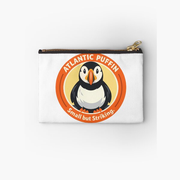 Item preview, Atlantic Puffin Coastal Charm Badge designed and sold by WildlifeInc.