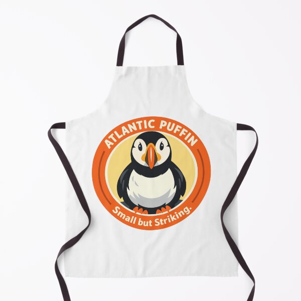 Item preview, Atlantic Puffin Coastal Charm Badge designed and sold by WildlifeInc.