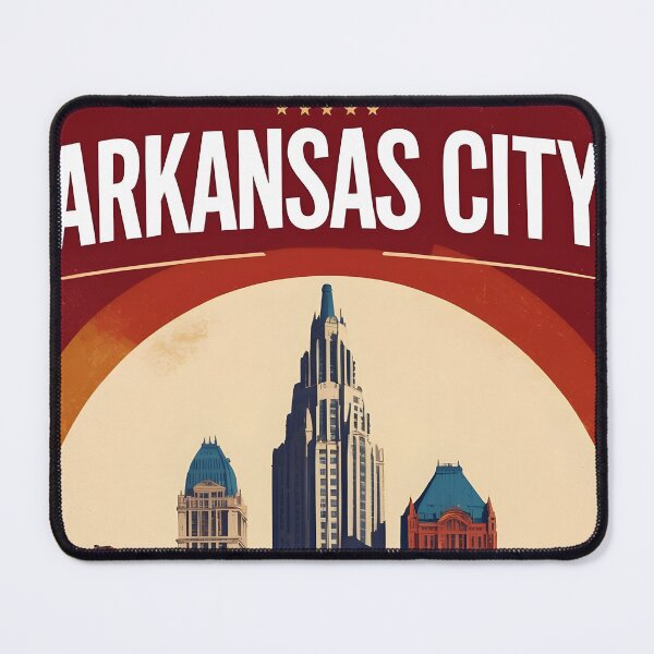 Item preview, Arkansas City Kansas 1950s USA Vintage Travel Tourism designed and sold by TravelersGems.