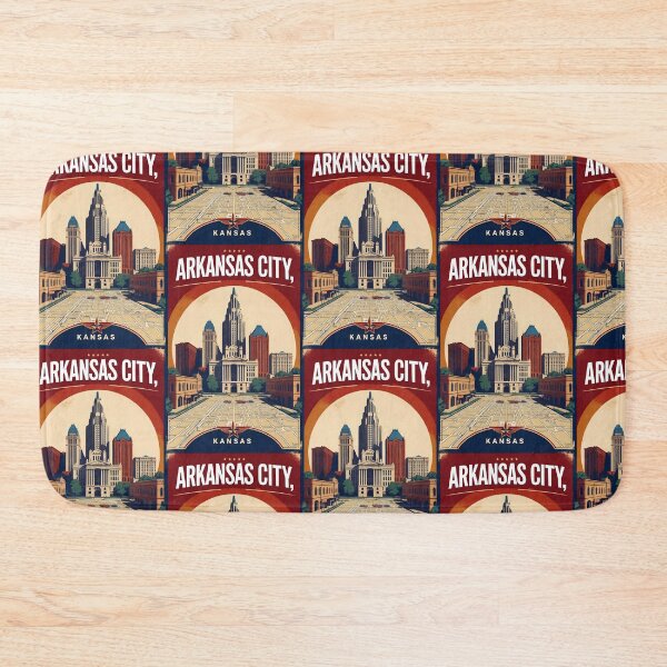 Item preview, Arkansas City Kansas 1950s USA Vintage Travel Tourism designed and sold by TravelersGems.