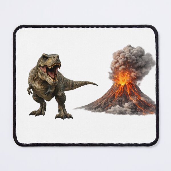 Item preview, Dinosaur and Volcano – Prehistoric Eruption Adventure designed and sold by treandsart.