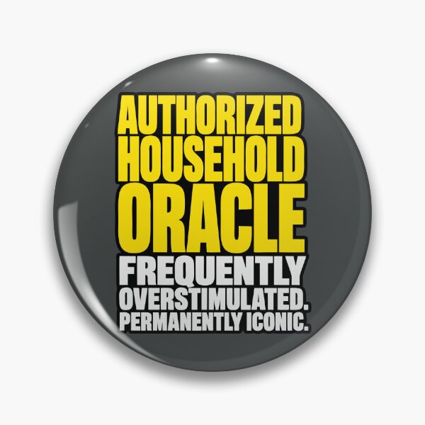 Item preview, Authorized Household Oracle Iconic Mom designed and sold by DigitalGlade.