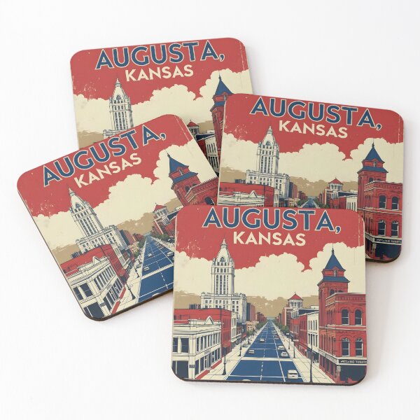 Item preview, Augusta Kansas 1950s USA Vintage Travel Tourism designed and sold by TravelersGems.