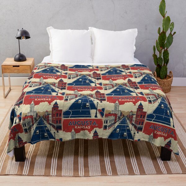 Item preview, Augusta Kansas 1950s USA Vintage Travel Tourism designed and sold by TravelersGems.