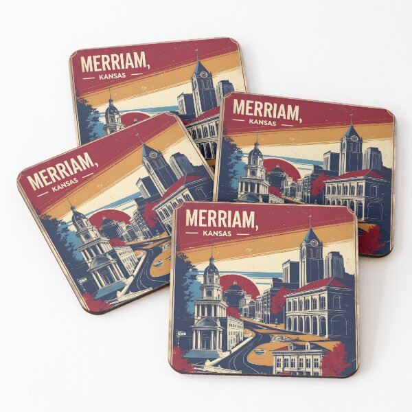 Item preview, Merriam Kansas 1950s USA Vintage Travel Tourism designed and sold by TravelersGems.