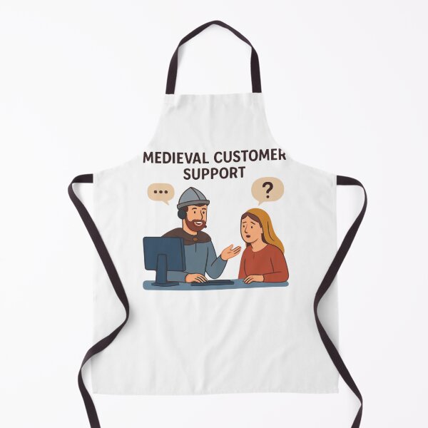 Item preview, Medieval Customer Support designed and sold by PeterskyDesign.