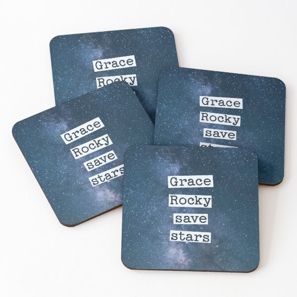 Item preview, Project Hail Mary Grace Rocky Save Stars designed and sold by humnoo.