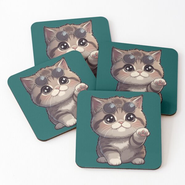Item preview, Funny Guilty Kitten with Sunglasses Cute Cat Graphic Tee designed and sold by +48574178623.
