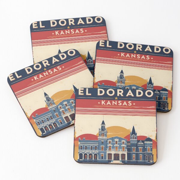 Item preview, El Dorado Kansas 1950s USA Vintage Travel Tourism designed and sold by TravelersGems.