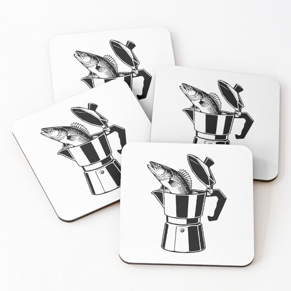 Item preview, "There was a fish in the percolator!" designed and sold by cubiclecoma.