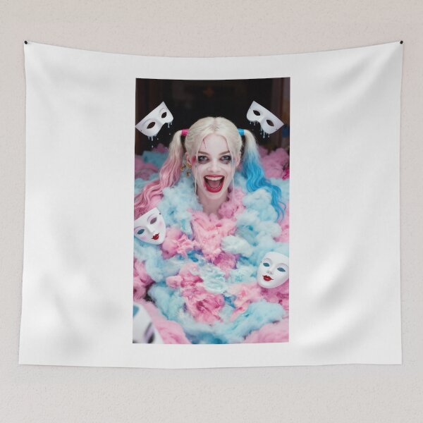 Item preview, Harley Quinn Pastel Chaos Aesthetic Art designed and sold by y2kponyclub.