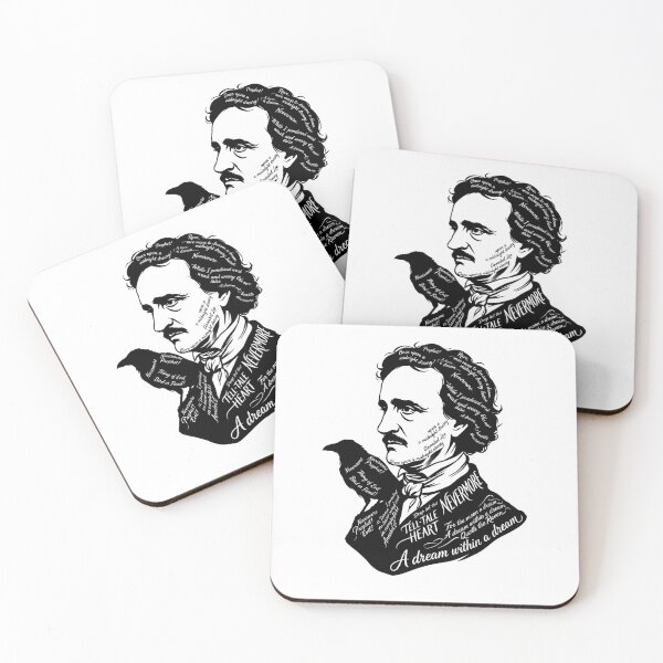 Item preview, A Dream Within a Dream Nevermore Edgar Allan Poe Silhouette designed and sold by Fenay Designs.