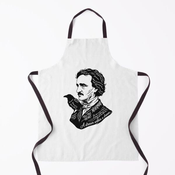 Item preview, A Dream Within a Dream Nevermore Edgar Allan Poe Silhouette designed and sold by Fenay Designs.