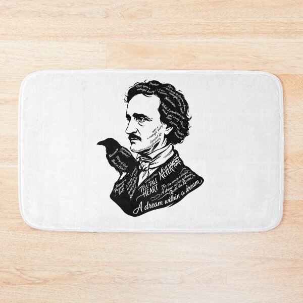 Item preview, A Dream Within a Dream Nevermore Edgar Allan Poe Silhouette designed and sold by Fenay Designs.
