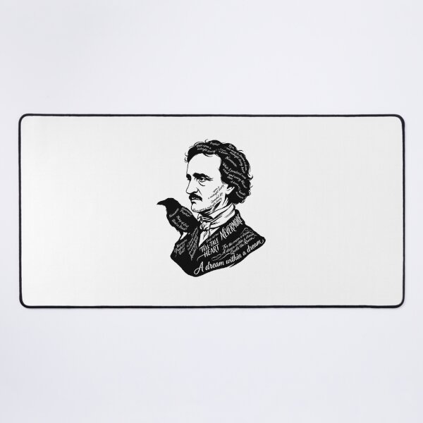 Item preview, A Dream Within a Dream Nevermore Edgar Allan Poe Silhouette designed and sold by Fenay Designs.