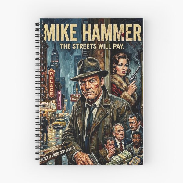 Item preview, Mike Hammer: The Streets Will Pay designed and sold by Art's Diner.