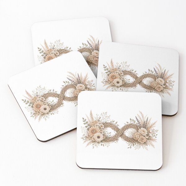 Item preview, Floral Infinity Symbol designed and sold by PetalGarden.